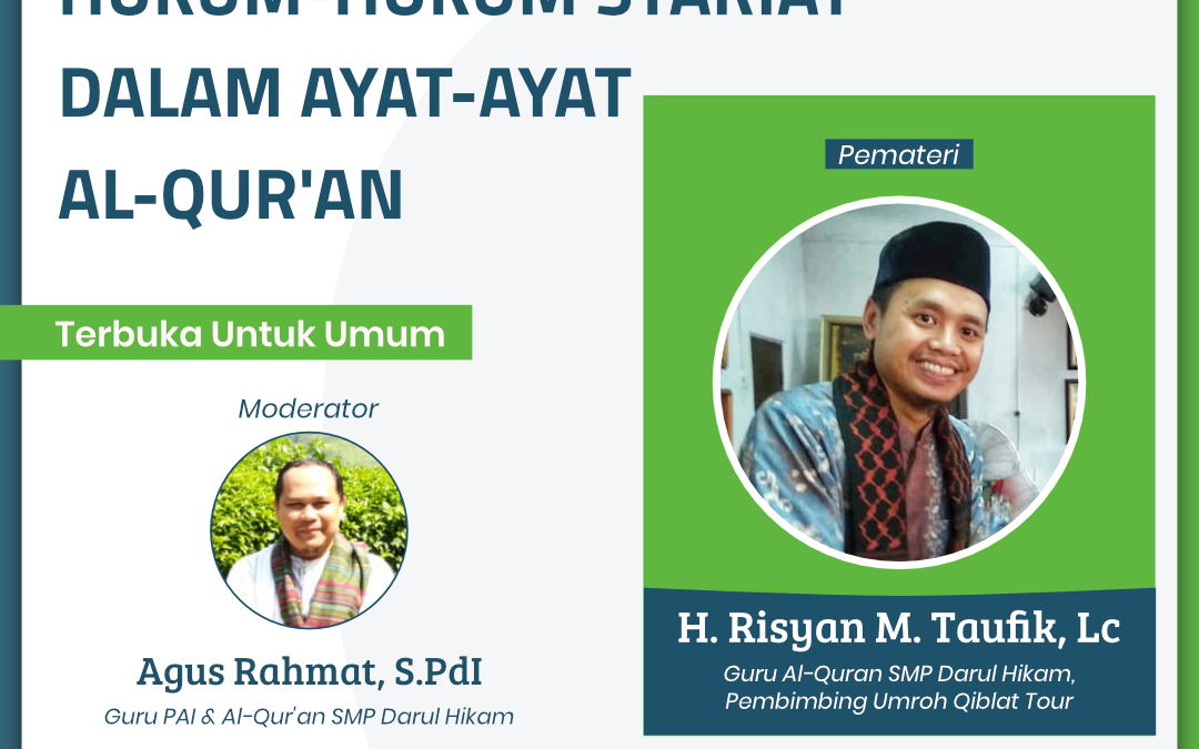 Kajian Ayat Ahkam – SMP Darul Hikam