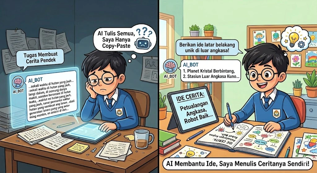 Tiga Tahap Mengajarkan AI kepada Siswa